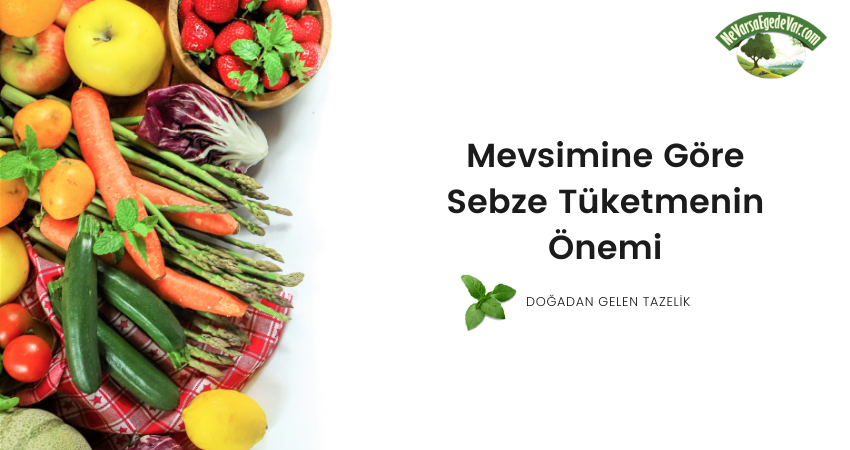 Mevsimine Göre Sebze Tüketmenin Önemi