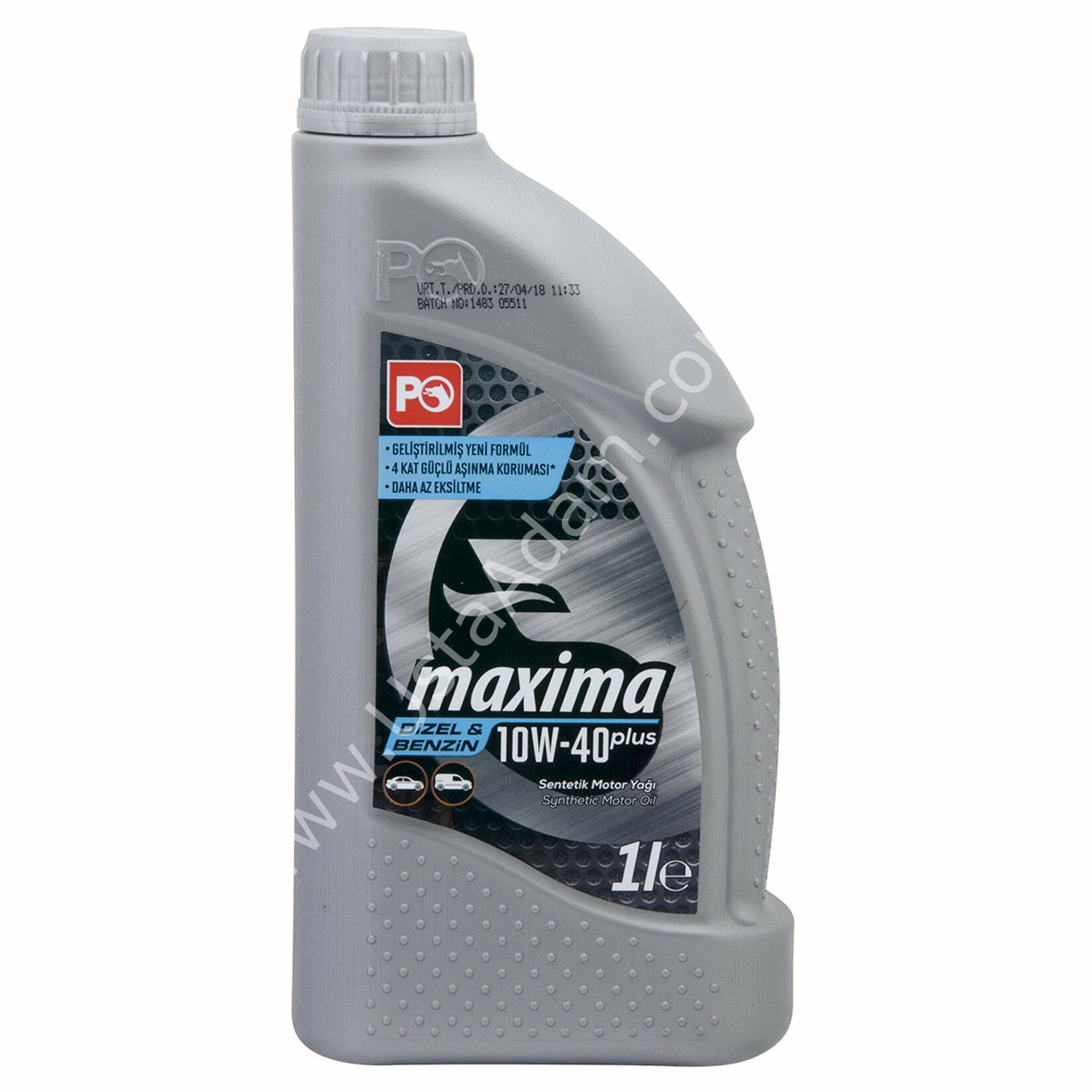 Petrol Ofisi Maxima 10W-40 Plus Sentetik Motor Yağı - 1 LT