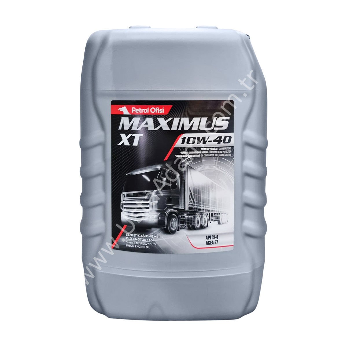 Petrol Ofisi Maximus XT 10W-40 Sentetik Ağır Hizmet Dizel Motor Yağı - 17,5 kg
