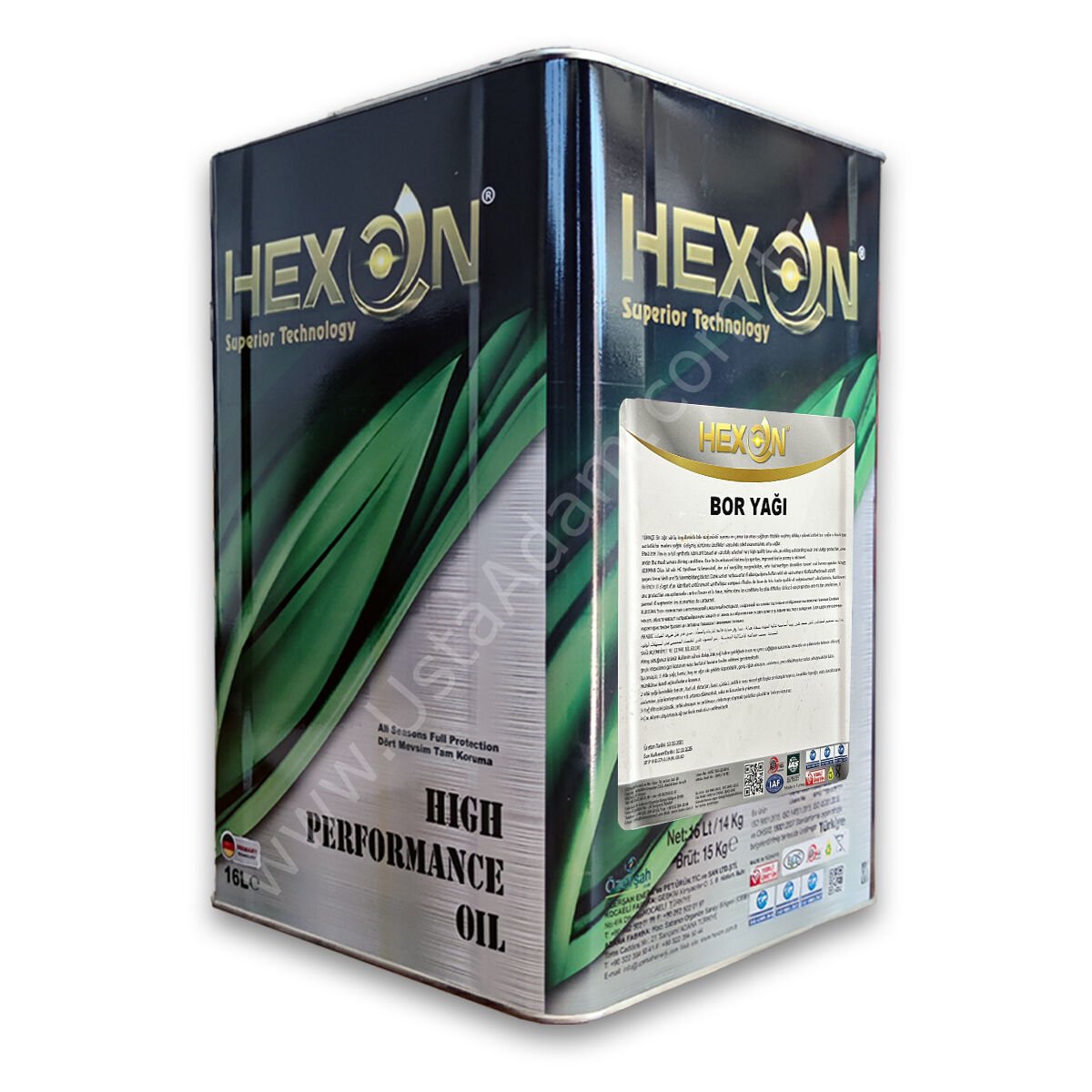 HEXON Sanayi Mineral Bor Yağı - 14 Kg