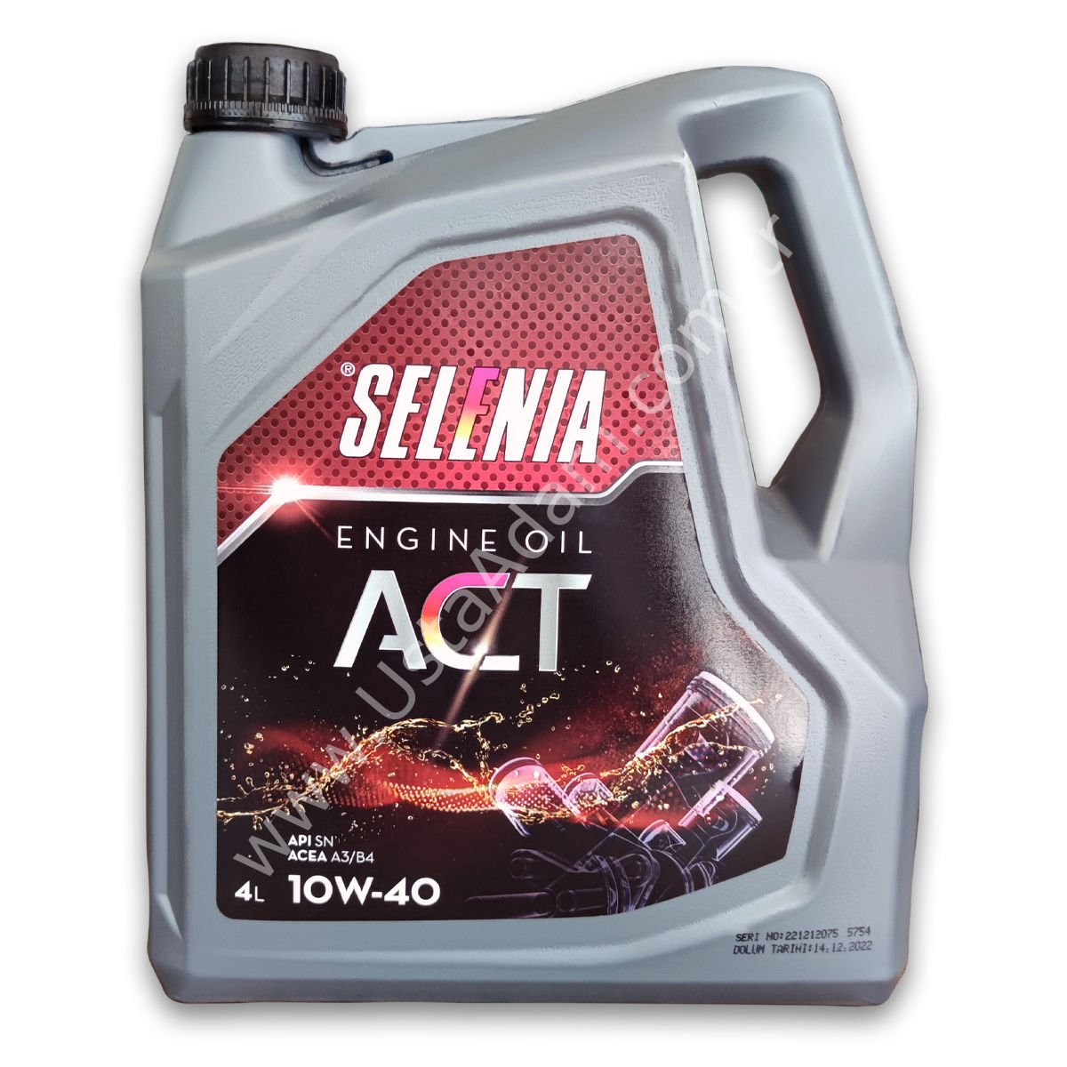 PETRONAS SELENIA ACT 10W-40 Motor Yağı - 4 LT