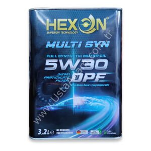 HEXON 5W-30 DPF Tam Sentetik Motor Yağı - 3.2 LT