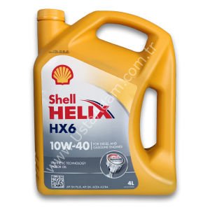 SHELL HELIX HX6 10W-40 Motor Yağı - 4 LT