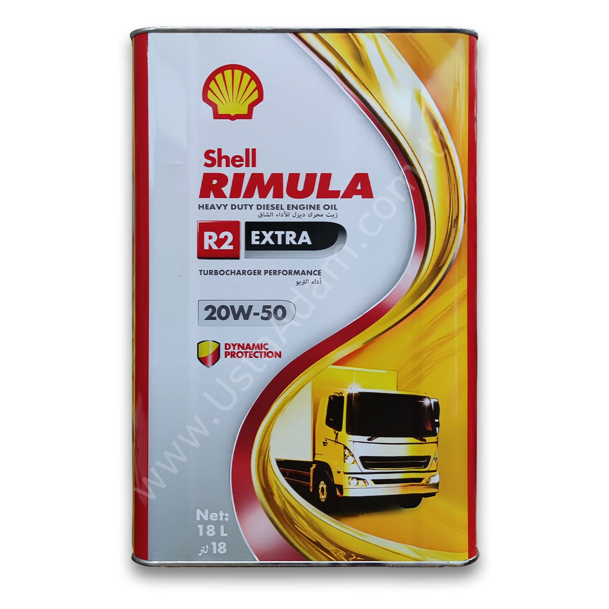 Shell Rimula R2 Extra 20w-50 Dizel Motor Yağı - 18 LT