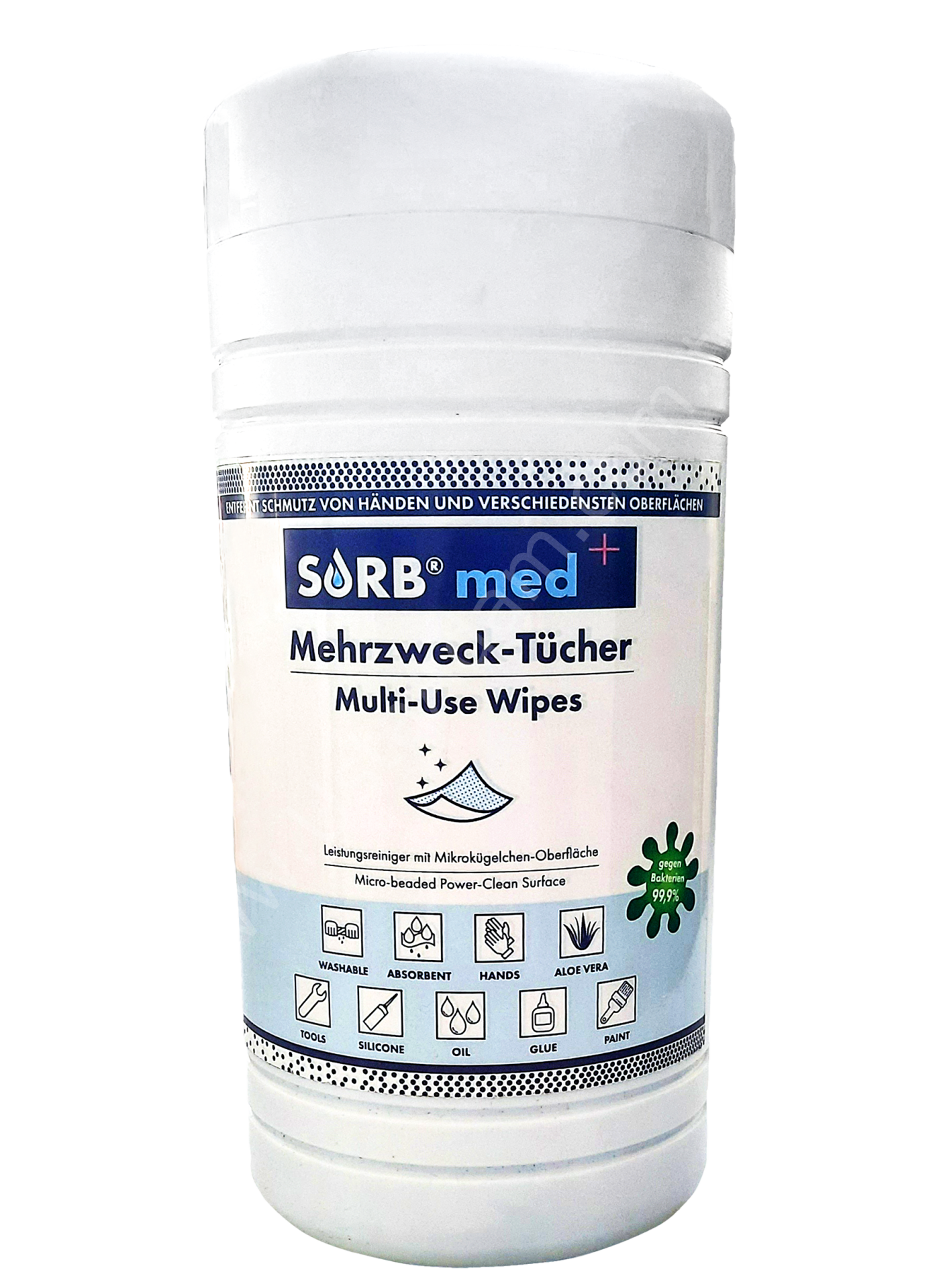 SORB<sup>®</sup>med Multipurpose Wipes - Anti-bakteriyel Endüstriyel Mendil
