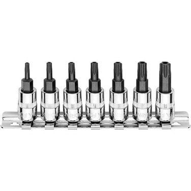 Ceta Form 7 Parça 1/4'' Delikli TORX Uçlu Lokma Takımı