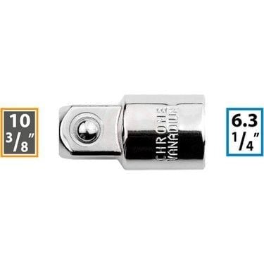 Ceta Form 1/4'' Lokma Adaptörü (D: 1/4'' < E: 3/8'') / Kartlı
