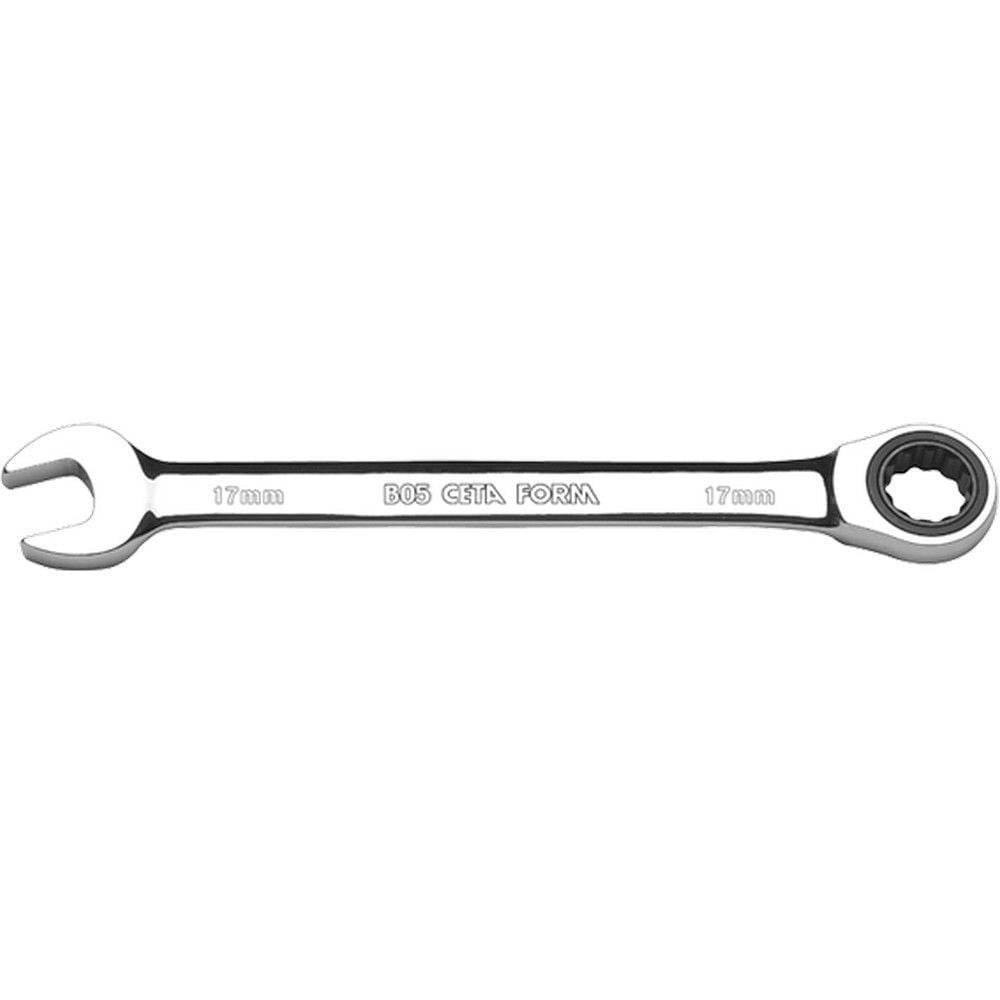 Ceta Form C-GEAR Cırcırlı Kombine Anahtar (Düz) - 17 mm