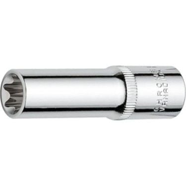 Ceta Form 3/8'' Dış TORX Derin Lokma Anahtar -E12