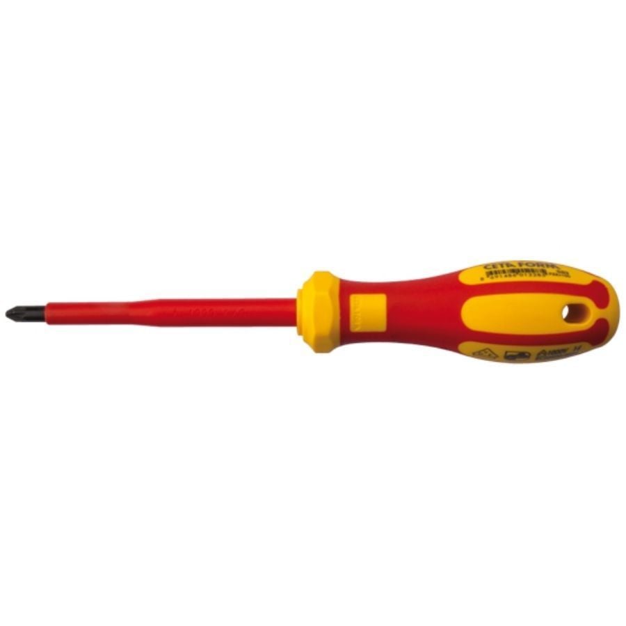 Ceta Form C-PLUS 1000V Terminal Tornavidası (VDE) - #1 x 80 mm