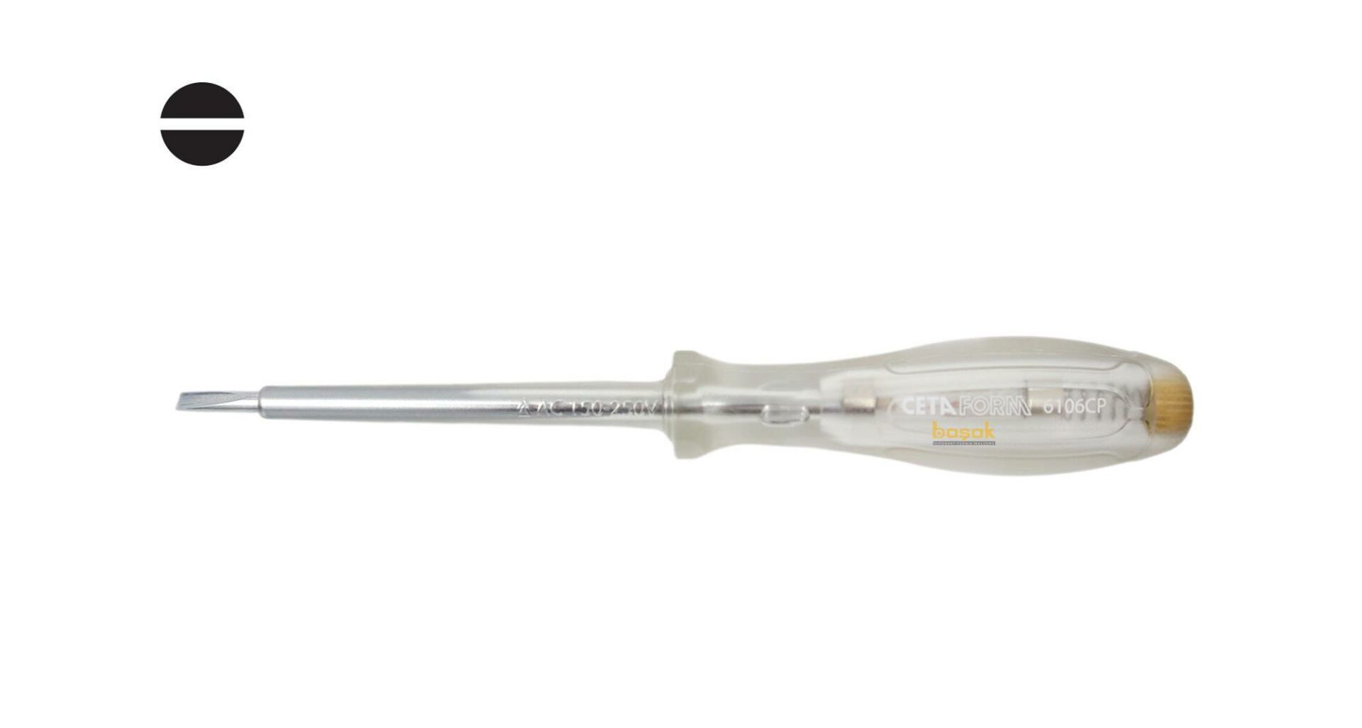 Ceta Form Kontol Kalemi (VDE-Büyük) 3.5x170 mm / Kartlı 6106CPX