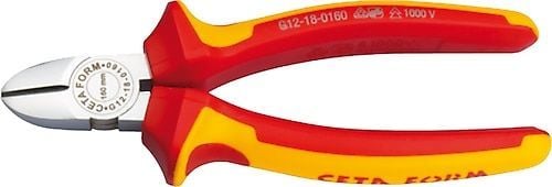 Ceta Form 140 mm 1000V Yan Keski (VDE)