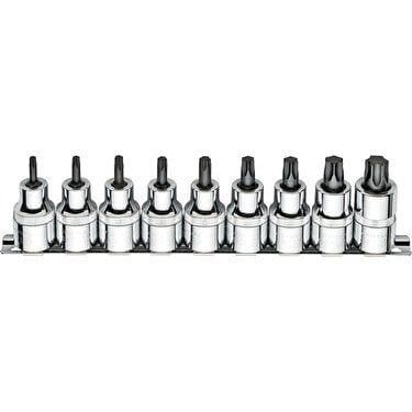 Ceta Form 9 Parça 1/2'' TORX Uçlu Lokma Takımı- Kısa Tip