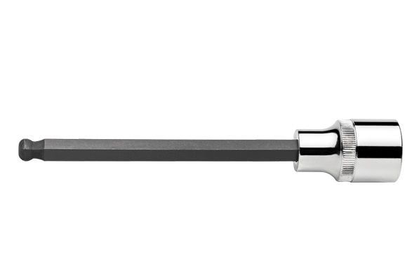 Ceta Form 1/2'' Topbaşlı Allen Uçlu Lokma (Ekstra Uzun Tip) - 10 x 140 mm / Kartlı