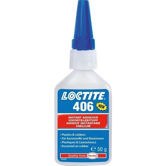 Loctite 406 Plastik Kauçuk Hızlı Yapıştırıcı