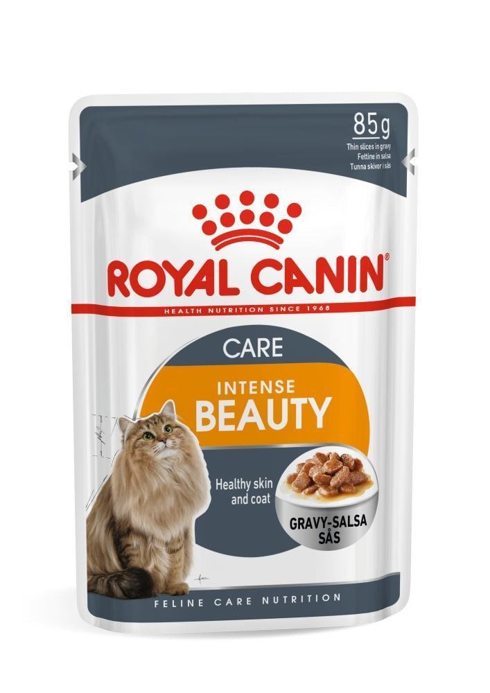 Royal Canin Intense Beauty In Gravy Kedi Konserve Maması 85 Gr