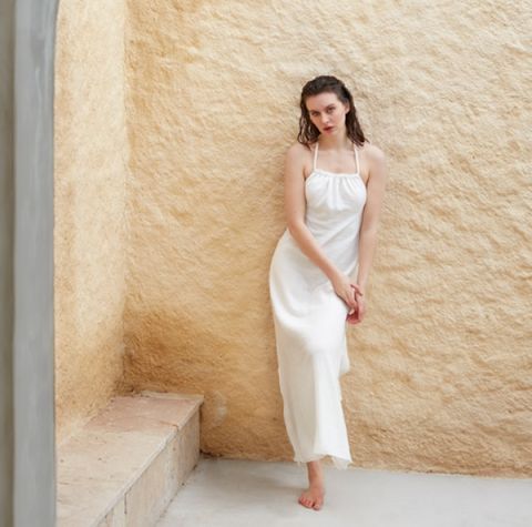 Buldan's-Nora Elbise-Naturel