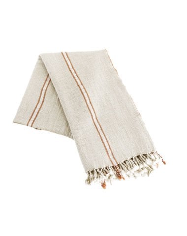 Buldan's-Smyrna Peştemal-Off White/Terra
