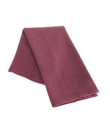 Buldan's-Suri Mini Waffle Peştemal-Rustik Bordo
