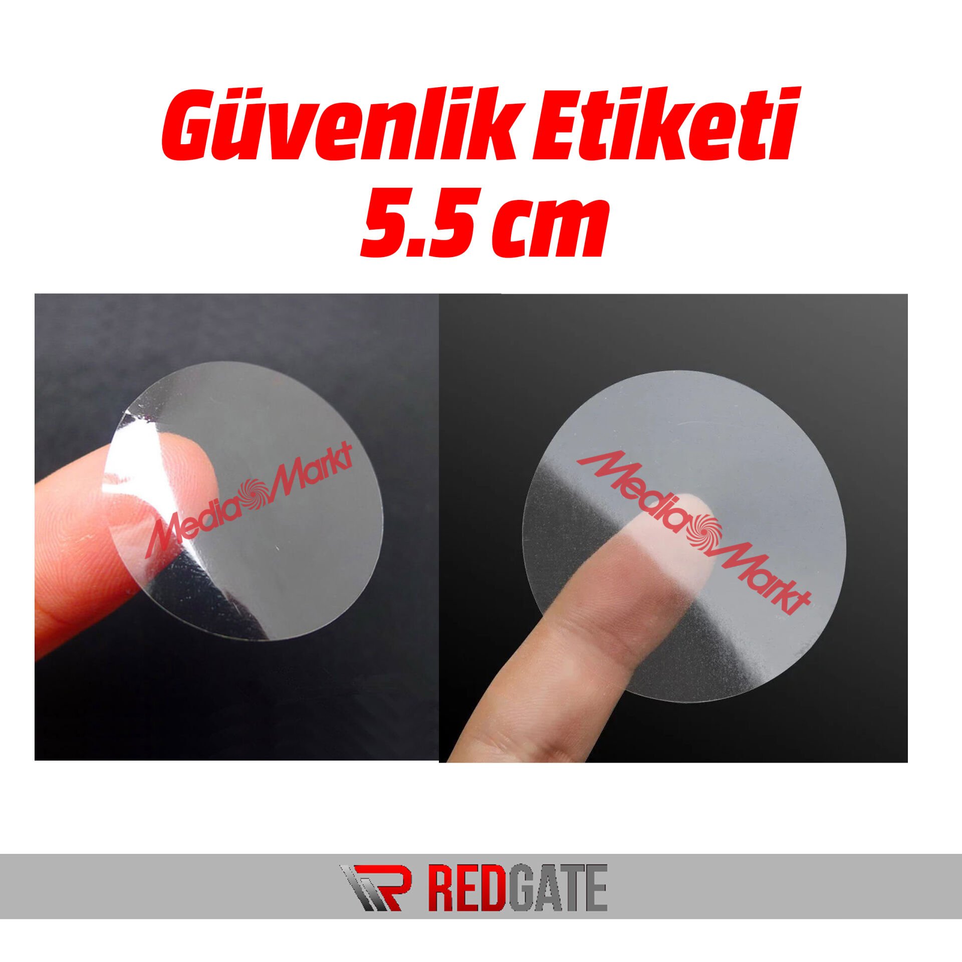 Güvenlik Etiketi 5.5 cm