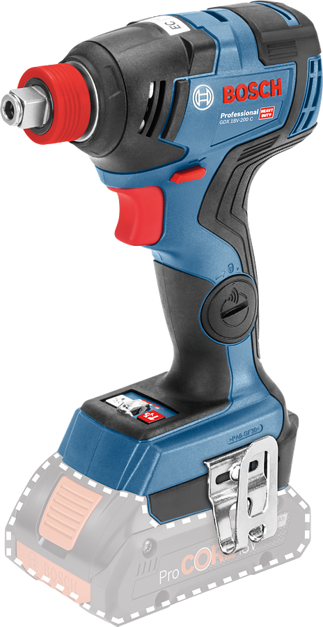 Bosch GDX 18 V-200 C Professional Akülü Somun Sıkma Makinesi (Akü ve Şarj Dahil Değil) - 06019G4204