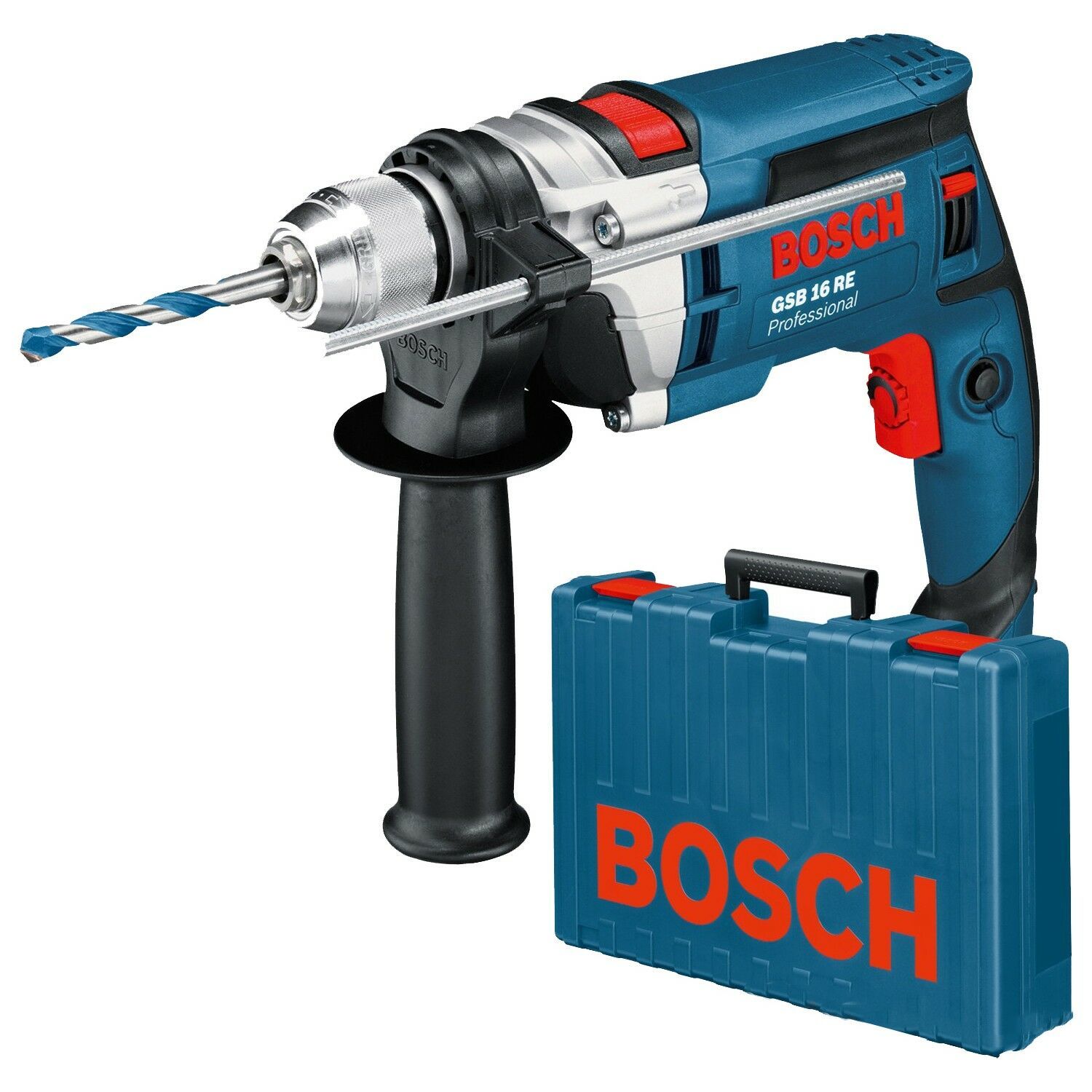 Bosch GSB 16 RE 750 Watt Profesyonel Darbeli Matkap