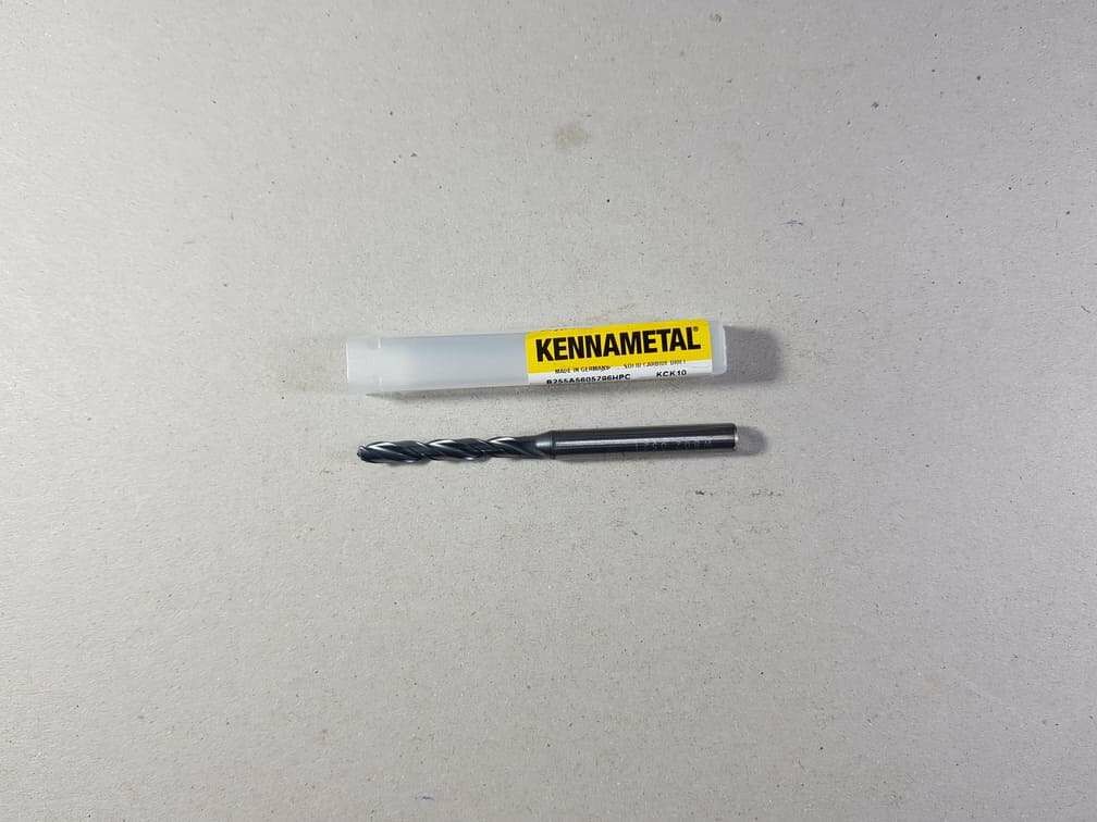 Kennametal B255A5605796Hpc Kck10 Çap 4.33mm Karbür Matkap 5xDc