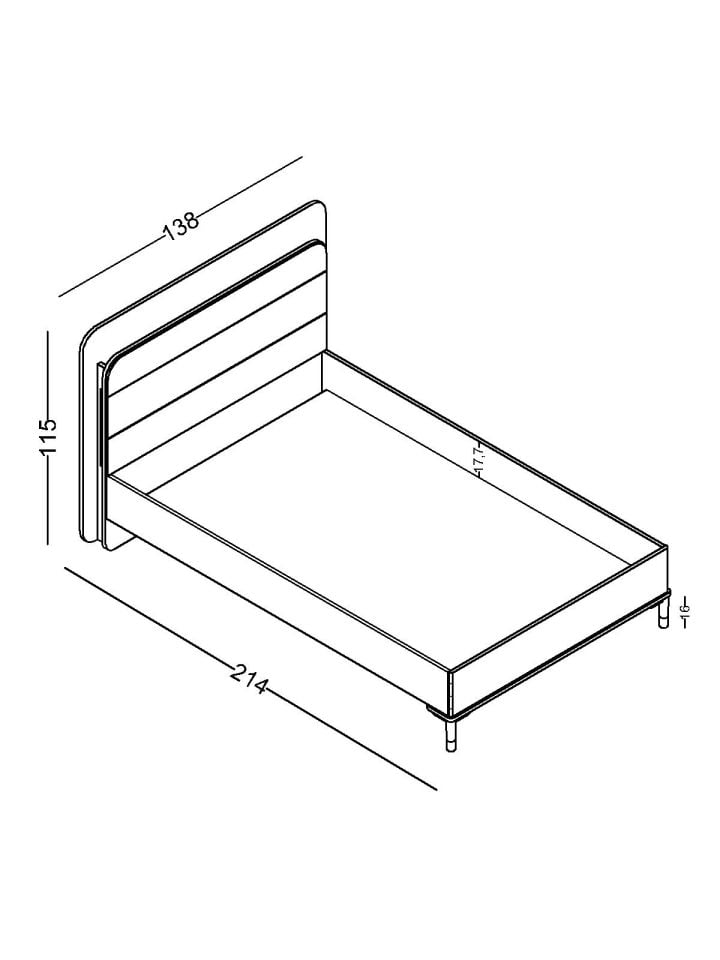 Marin Lüx Karyola 120*200