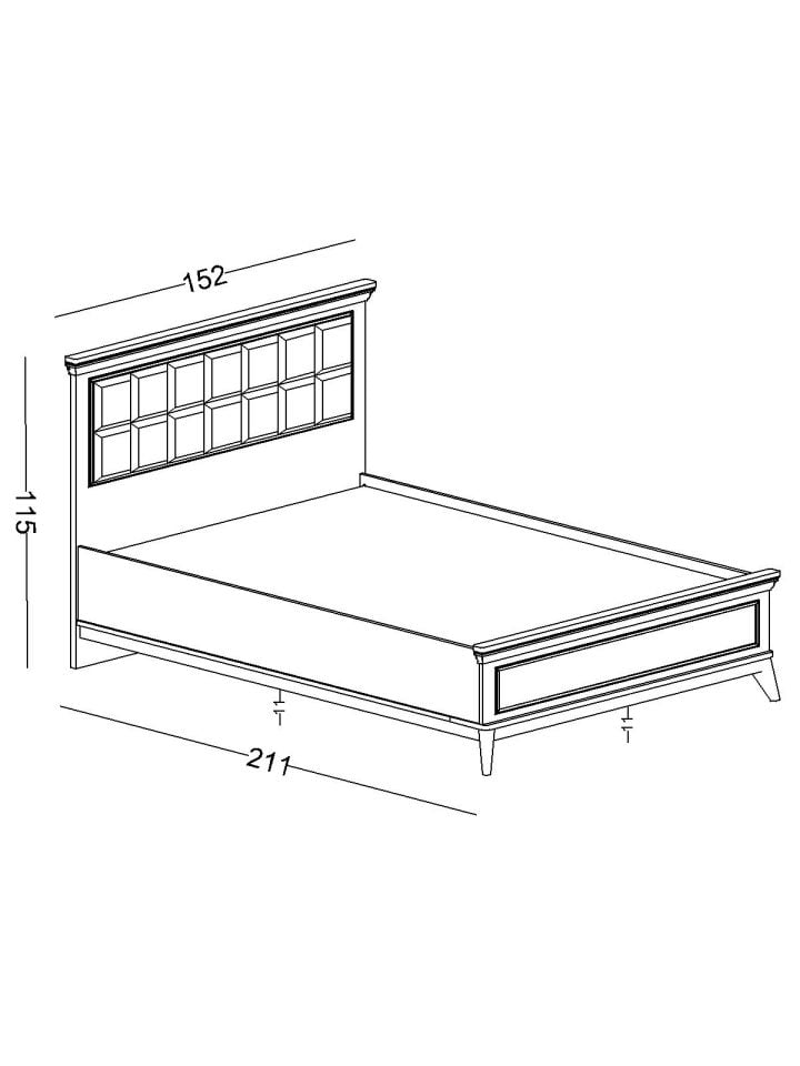 Alegra Başlıklı Baza 140*200