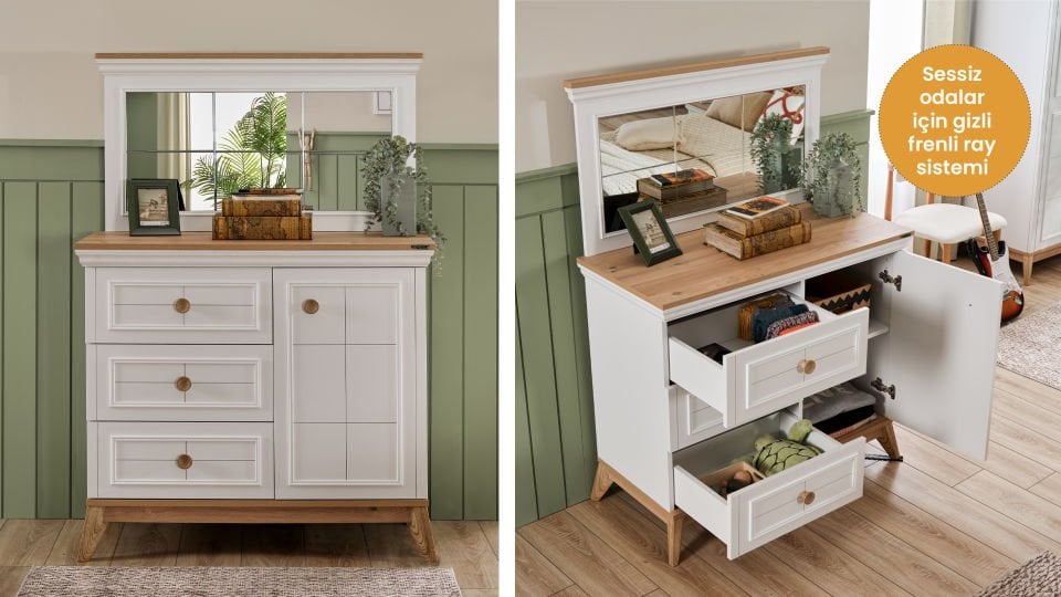 Alegra Şifonyer ve Aynası