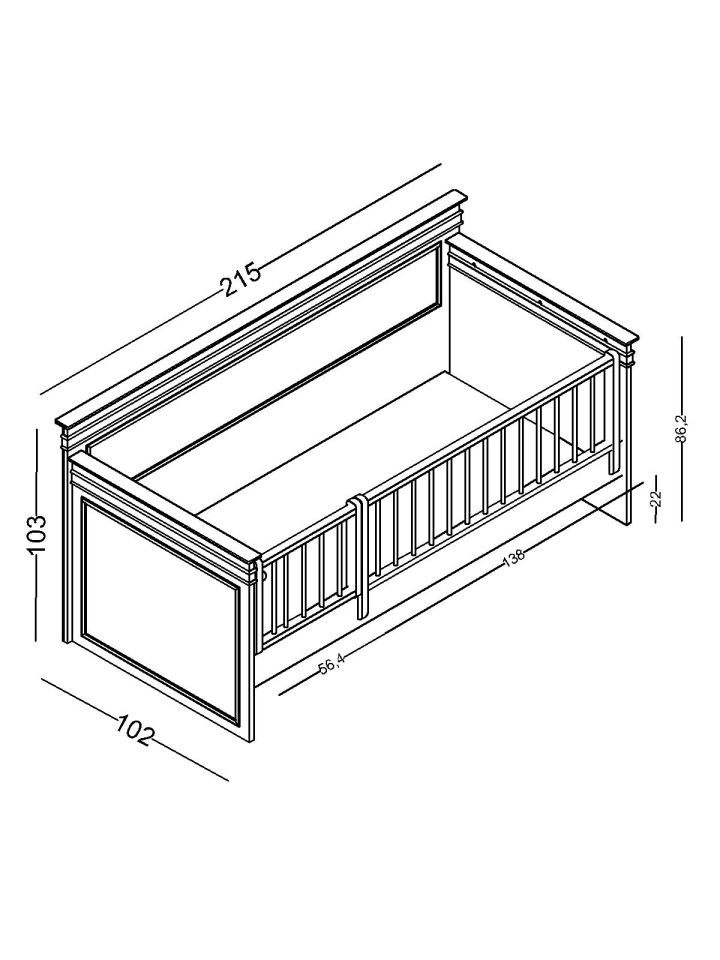 Crown Montessori 90X200