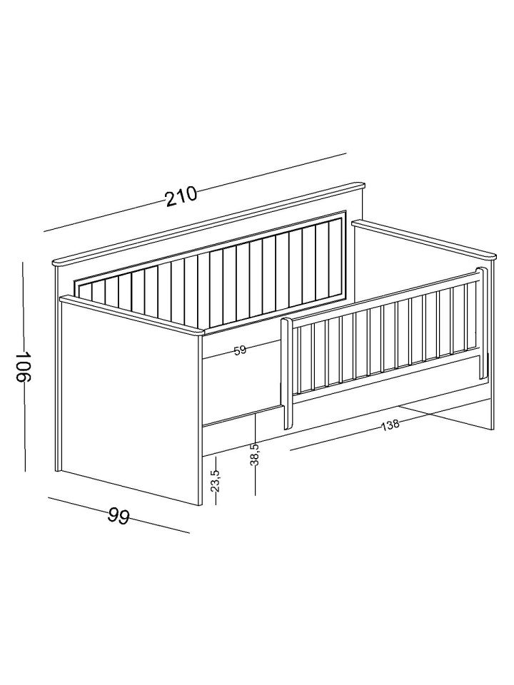 Mango Montessori 90X200