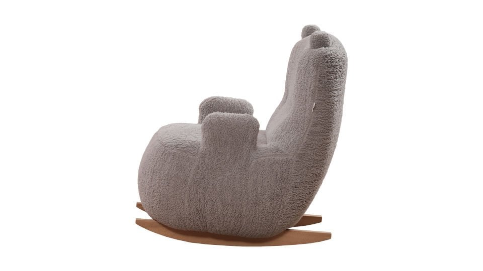 Panda Sallanan Sandalye Büyük - Gri