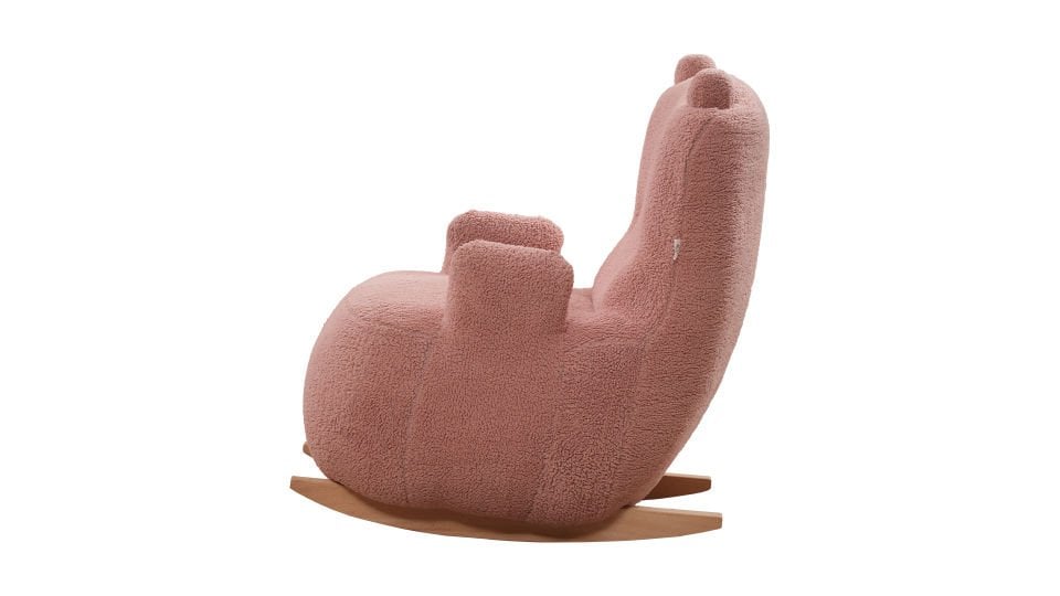 Panda Sallanan Sandalye Büyük - Pudra