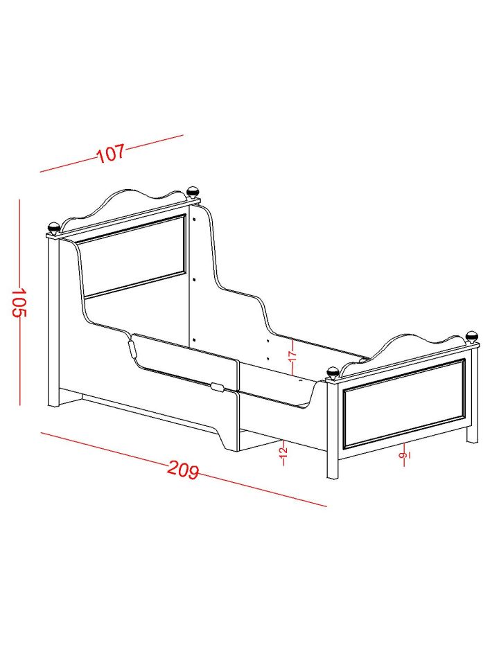 Alya Uzayabilen Karyola