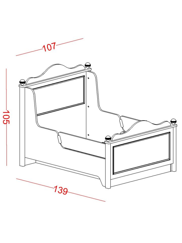 Alya Uzayabilen Karyola