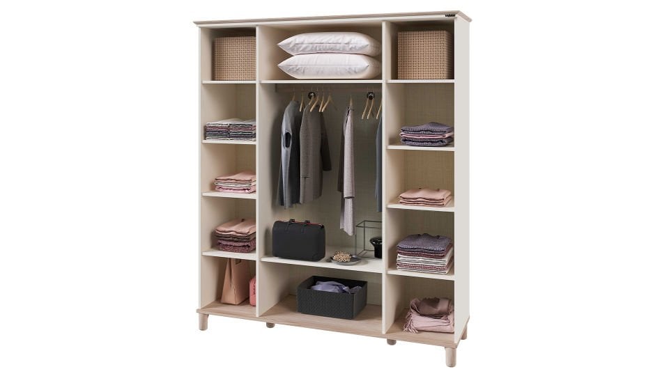 Bohemsoft 4 Kapaklı Dolap Kabini Ayaklı