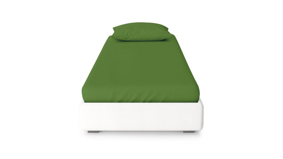 Dora Lastikli Çarşaf & Yastık Kılıfı Seti 100*200 - Yeşil