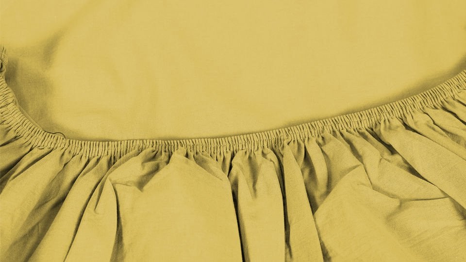 Dora Lastikli Çarşaf & Yastık Kılıfı Seti  120*200 - Sarı