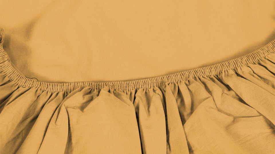 Dora Lastikli Çarşaf & Yastık Kılıfı Seti 120*200 - Turuncu