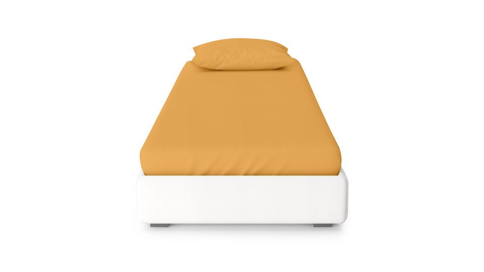 Dora Lastikli Çarşaf & Yastık Kılıfı Seti 120*200 - Turuncu