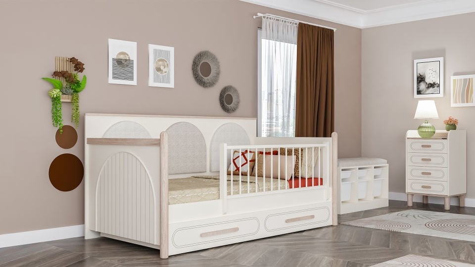 Bohemsoft Montessori 100x200 (Alt Karyola Dahil)