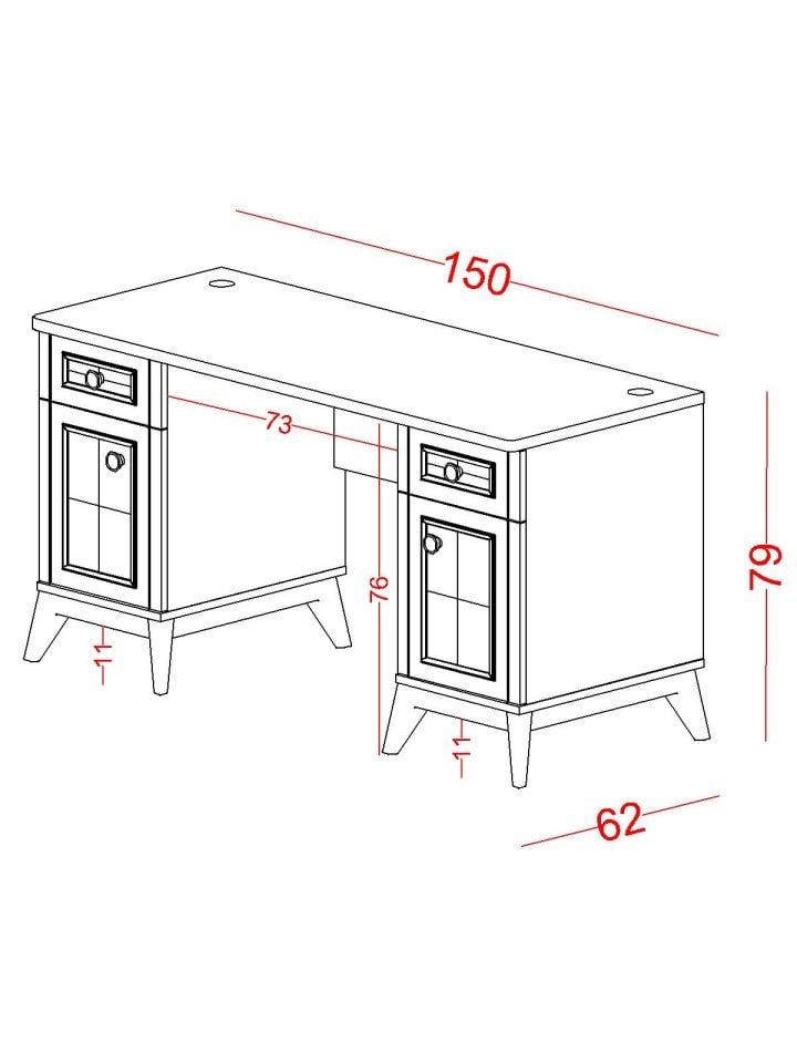 Alegra Geniş Çalışma Masası