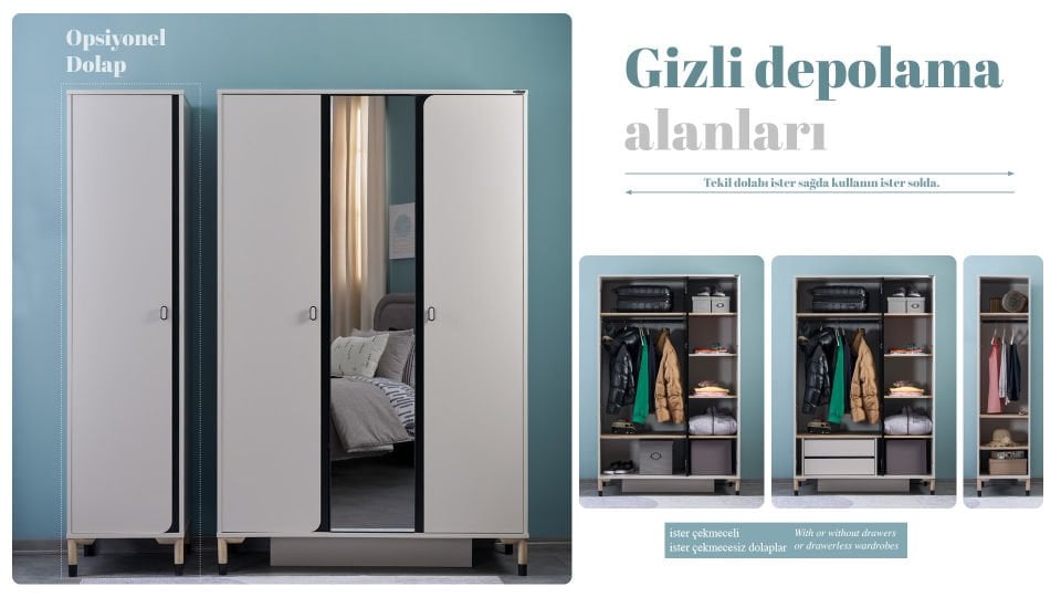 Lion Dolap İçi Opsiyonel Çekmece