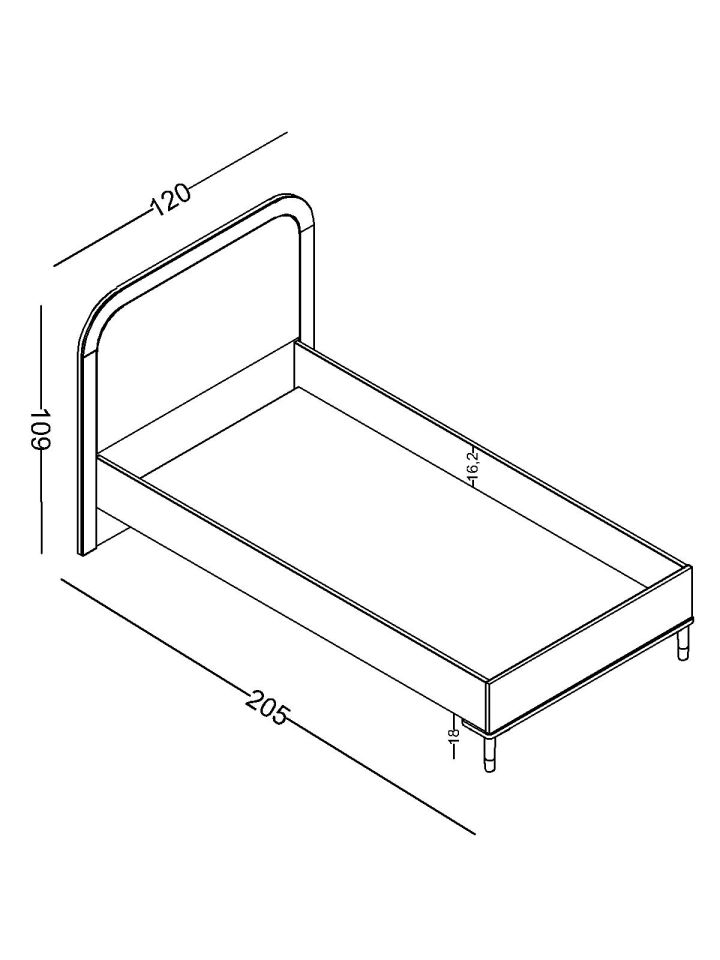 Lion Karyola 100X200