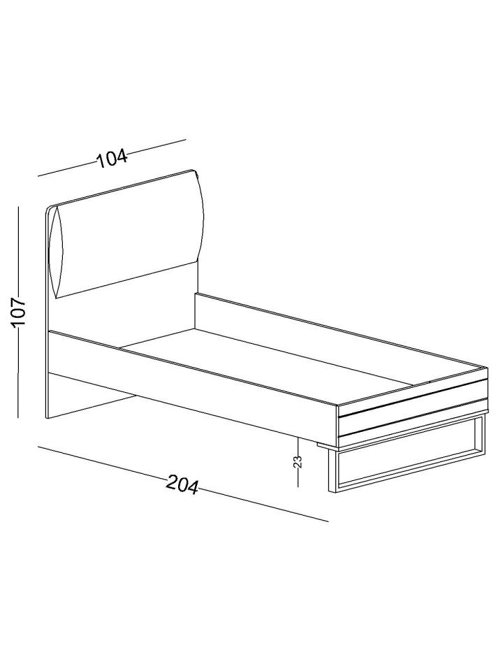 Boss Karyola 100X200