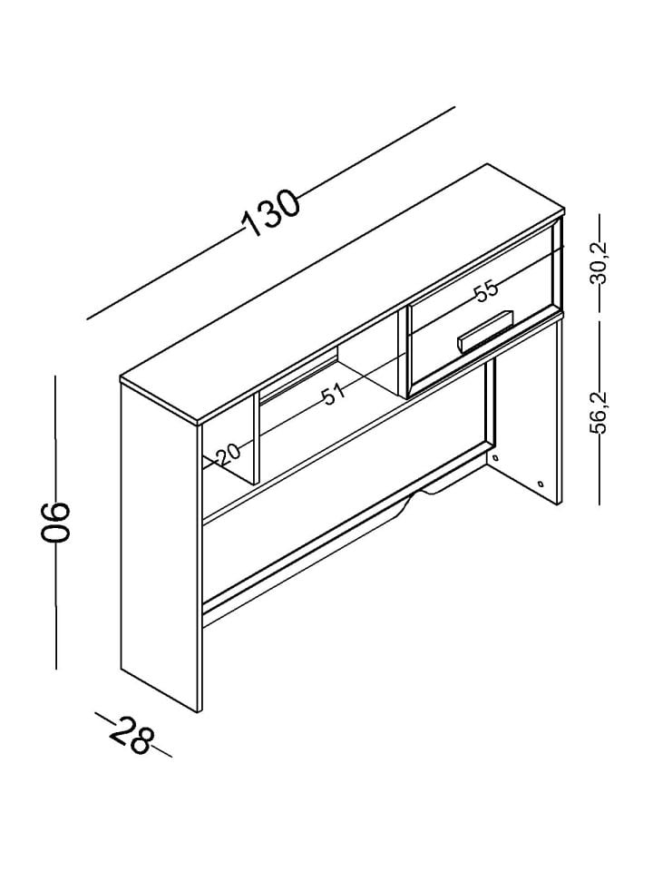 Evon Çalışma Masası + Üst Modül