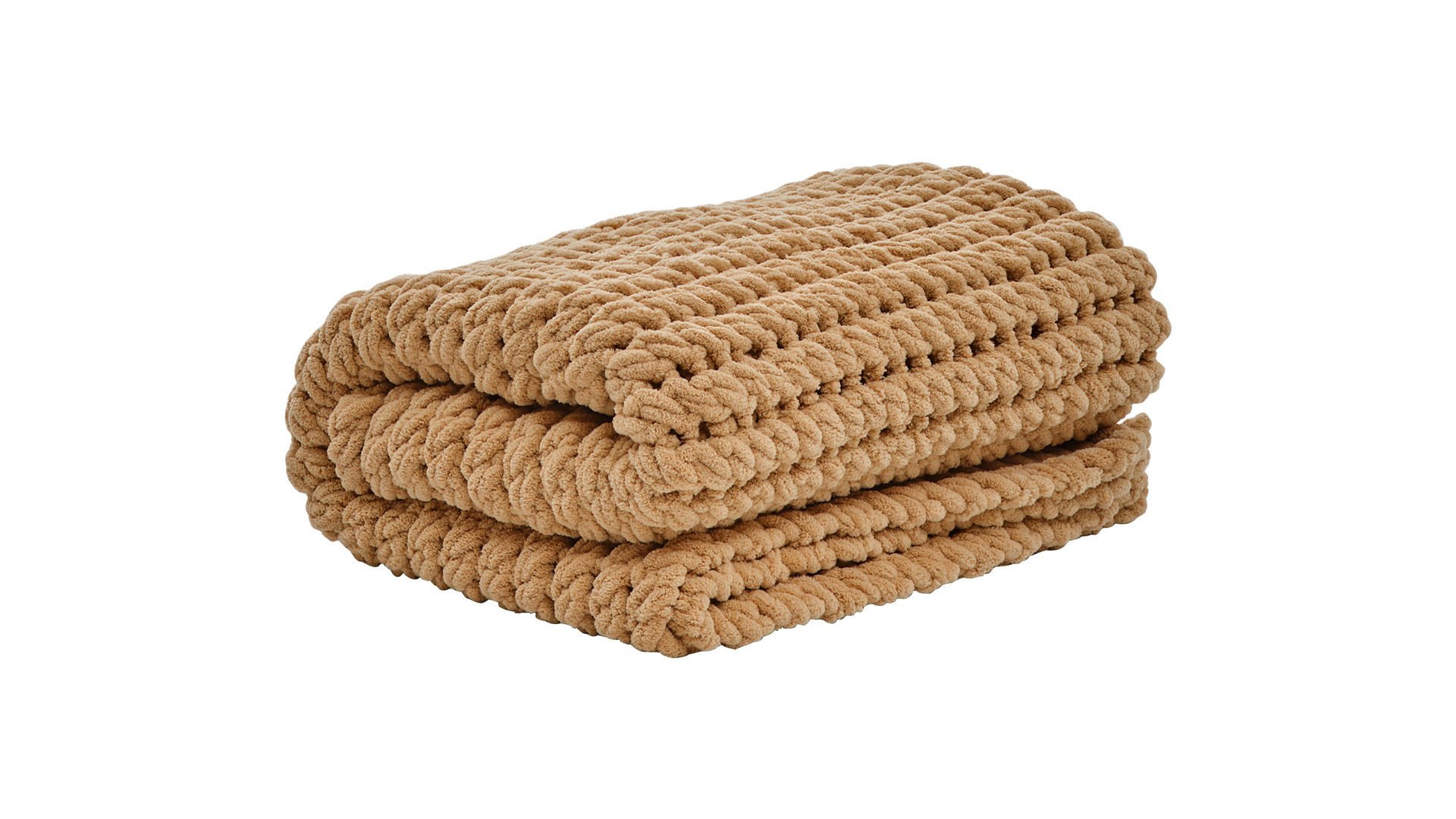 Moana Battaniye Örgü Kahve