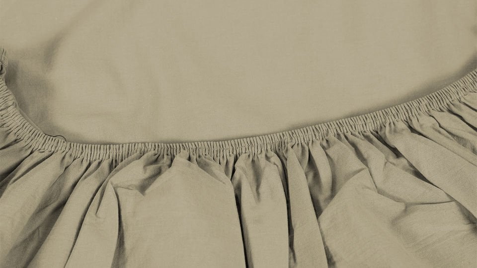 Dora Lastikli Çarşaf & Yastık Kılıfı Seti  100*200 - Kraft