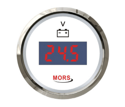 Mors Dijital Voltmetre 12-24 V